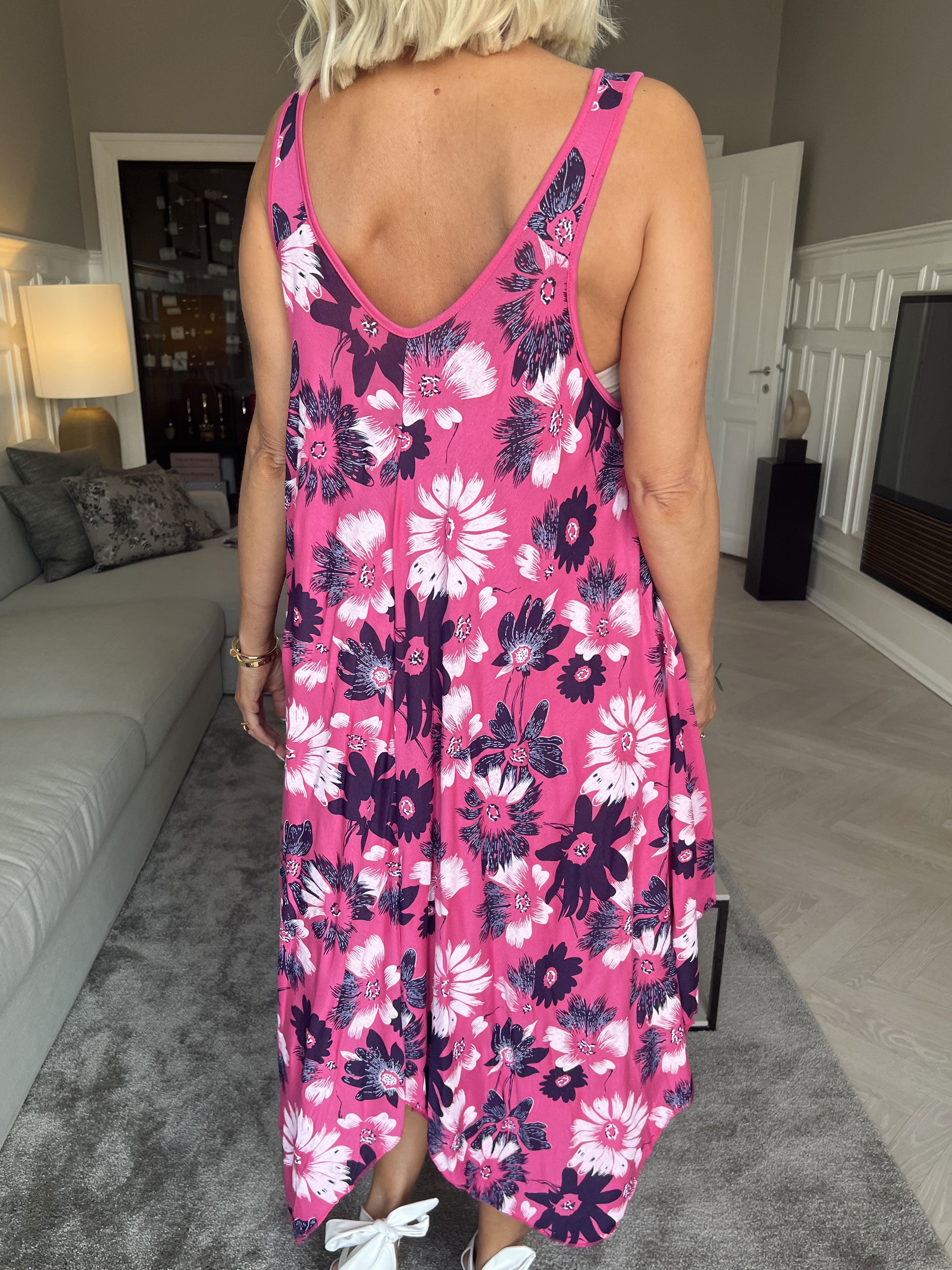 Blair - Luftig viskosklänning med blommigt mönster